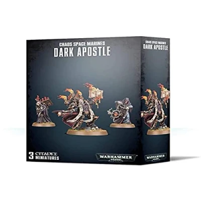 Imagen de Games Workshop Warhammer 40,000 Apóstol Oscuro de los Marines Espaciales del Caos