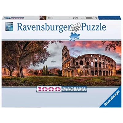 Imagen de Ravensburger Puzzle Panorama: Coliseo Roma, 1000 Piezas, Puzzles para Adultos, Piezas Pegamento Enmarcar puzzles, Rompecabezas Paisaje 70x50