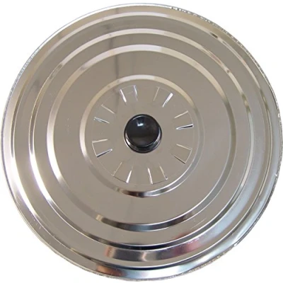 Imagen de Imex El Zorro 61309 Tapadera Aluminio antivaho, diametro, Acero Inoxidable, Negro, 26 cm