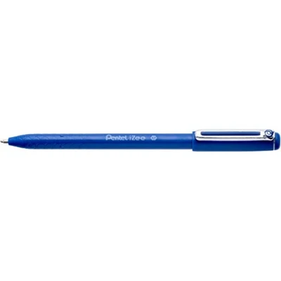 Imagen de Pentel BX457 Bolígrafo con tapa Izee 0,7 mm, azul, 12 unidades