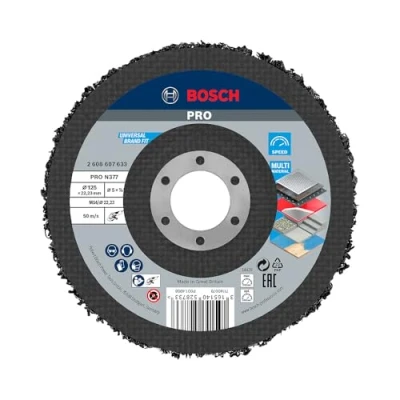 Imagen de Bosch 2 608 607 633 Disco pulidor 125 mm, 22,23 SiC, 7650 U/min (pack de 1)