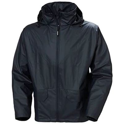 Imagen de Helly Hansen Voss, 590 2XL70180 Chaqueta Impermeable, Hombre, XXL, Negro