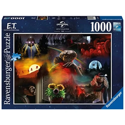 Imagen de Ravensburger Puzzle: E.T. El Extraterrestre Puzzle 1000 Piezas, Puzzles para Adultos, Piezas Pegamento Enmarcar Puzzles, Rompecabezas Adultos y Niños, 70x50cm