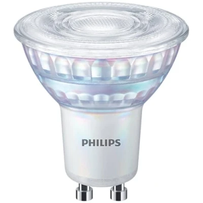 Imagen de Philips Bombilla LED cristal 35W GU10 reproducción cromática 90 luz blanca cálida 36º apertura , regulable pack 2