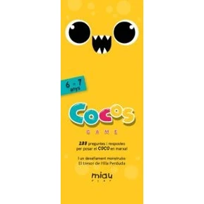 Imagen de Cocos game (6 7 años): 288 preguntes i respostes per posar el coco en marxa (MIAU PLAY CAT)