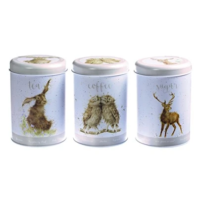 Imagen de Wrendale Designs by Hannah Dale Juego de botes té, café y azúcar The Country 155 mm x 110