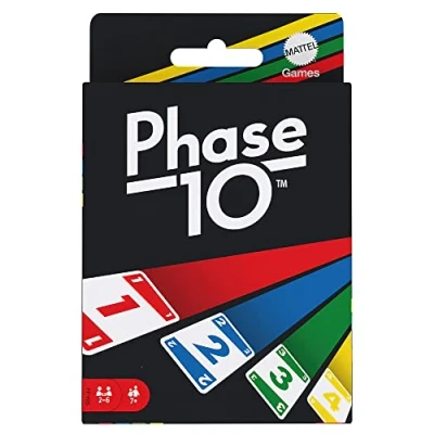 Imagen de Mattel Games Phase 10, Juego de Cartas [Versión Alemana]