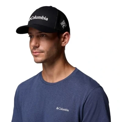 Imagen de Columbia Gorra Unisex de Malla con Cierre a presión, Color Negro, O/S