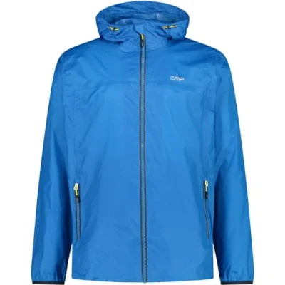 Imagen de CMP Chaqueta Hombre Rain Fix Capucha, ciano, XXL