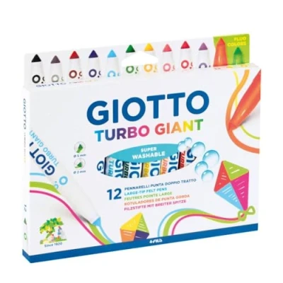 Imagen de Giotto Turbo Giant Est. 12 Uds, Multicolor, Talla Única