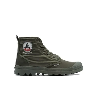 Imagen de Palladium Pampa HI DARE Rhona Unisex Botines bajos, Hombre, Talla: 37, Army green Zapatos