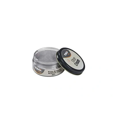 Imagen de TRG The One 403 Crema para calzado y complementos de piel sintética 50 ml, Plateado (403 Brilliant Silver)
