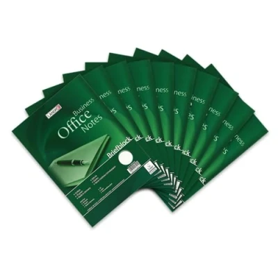 Imagen de Landre Office 100050262 Lote de 10 libretas A4, 50 hojas en blanco, 70 g/m²