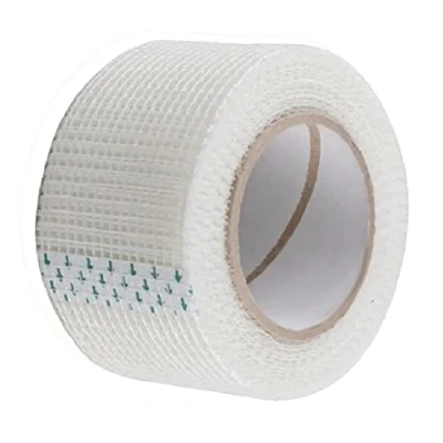 Imagen de kippen 3072 Cinta de fibra vidrio autoadhesiva para yeso y yeso, longitud 20 m.