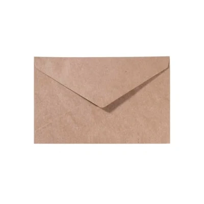 Imagen de Vaessen Creative Florence Sobres Rectangulares Pequeño Para Tarjetas, Marrón Kraft, Set de 5, Tarjetas a Juego Disponibles