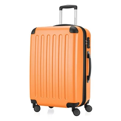 Imagen de HAUPTSTADTKOFFER SPREE Maleta rígida, Trolley expandible, Equipaje de viaje, 4 ruedas dobles, TSA, 65 cm, 74 litros, Naranja