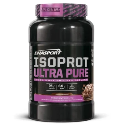 Imagen de Pack Isoprot Whey Protein100% Aislado 2lb + Creatina Monohidrato 300g ENASPORT Favorece la recuperación y el crecimiento muscular. Con aminoacidos BCAA Glutamina. (907, Chocolate)