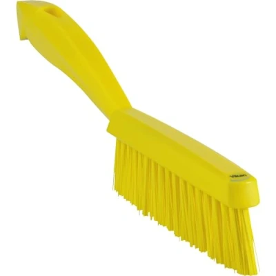 Imagen de Vikan Higiene Cepillo de mano estrecho Fibras extra duras Amarillo