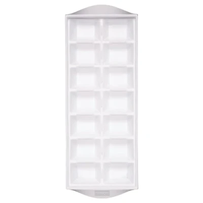 Imagen de KitchenCraft Cubitera Reutilizable con Desmolde Fácil de Plástico, 32 x 12 cm 14 Cubitos