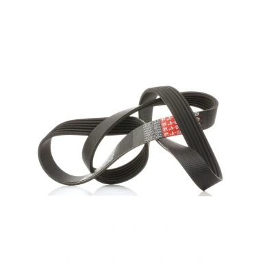 Imagen de GATES 6PK1138 Correa trapecial poli V 1138 6 Poliéster, EPDM (Ethylen Propylen Dien Caucho) RoadMax Value Line RENAULT: MEGANE 1 Coach
