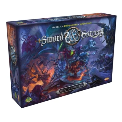 Imagen de Ares Games Asmodee ARGD0190, Sword y Sorcery, Die Alten Chroniken, Expertenspie, Dungeon Crawler, 1 5 Jugadores, a Partir de 13 años, 60 Minutos + en alemán