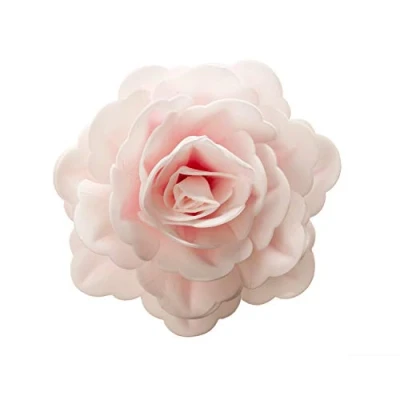 Imagen de Dekora 126140 rosa comestible de oblea, Ø 12,5cm color claro