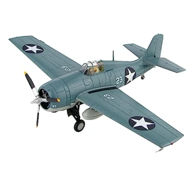 Imagen de FMOCHANGMDP Maquetas de Aviones Kit Plástico, F4F 4 Wildcat Fighter Escala 1/48, 19.6 x 13.9Inchs