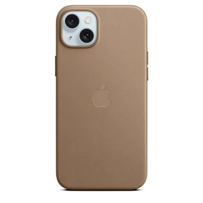 Imagen de Apple MagSafe Textiel Back Cover Marrón iPhone 15 Plus