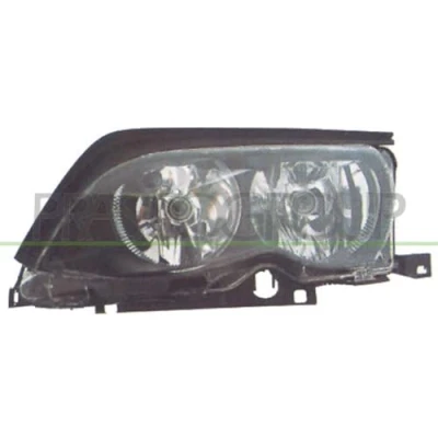 Imagen de PRASCO BM0204903 Faros derecha H7/H7 FF negro para circulación por la con electromotor servomotor reg. alcance luces BMW: 3 Berlina