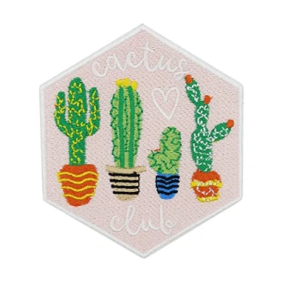 Imagen de Finally Home Parche termoadhesivo de cactus Club Parches