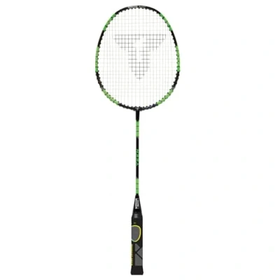 Imagen de Talbot Torro Raqueta de Aprendizaje Badminton ELI Teen, Longitud Acortada 63 cm, Mango Aprendizaje, Cabeza Isométrica, Amarillo/Negro, 419614