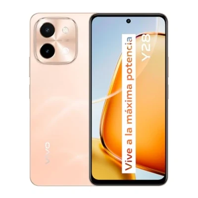 Imagen de vivo Y28 Smartphone, 8 GB + 256 GB, 6000 mAh FlashCharge de 44 W, Cámara Principal 50 MP, Altavoz estéreo con 300% Volumen, Pantalla 6,68 Pulgadas, Doble SIM, teléfono móvil, Android 14