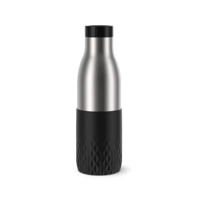 Imagen de Botella Tefal Bludrop N3110510, O,5 L, Acero Inox, Bebidas calientes 12hs, frías 24hs, Quick Press, Negro