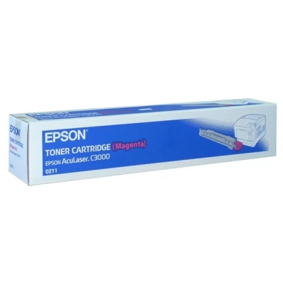 Imagen de AcuLaser C3000 Epson S050211 toner magenta (original)