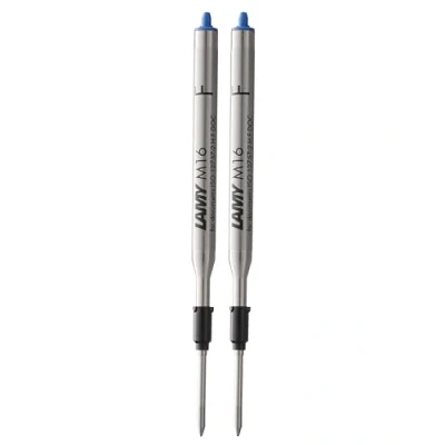Imagen de LAMY Mina M 16 801 Recambio de bolígrafo metal en color azul Ancho trazo B