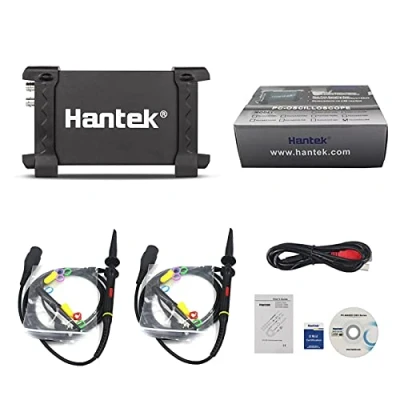 Imagen de Hantek 6022BE osciloscopio 2ch USB de almacenamiento digital 20mhz PC/S