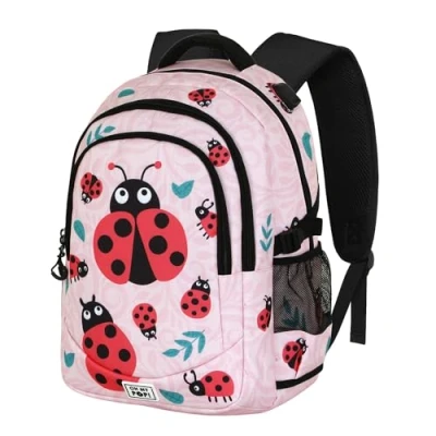 Imagen de Oh My Pop! Ladybug Mochila Running Plus, Rosa, 34 x 46 cm, Capacidad 32 L