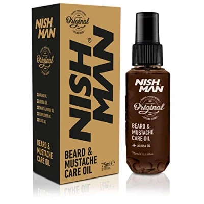 Imagen de Aceite para barba Nishman Argan 75ml, Beard Oil