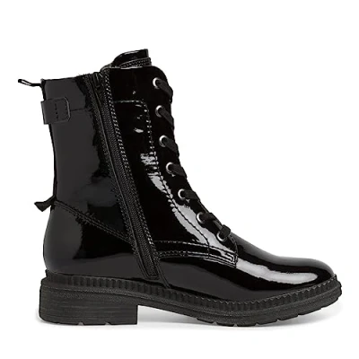 Imagen de Jana 8 25264 41, Botas Cortas al Tobillo Mujer, Patente Negra, 36 EU