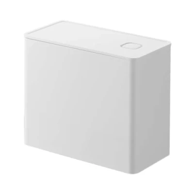 Imagen de Yamazaki Torre contenedor para café, Silicona de Polipropileno, Blanco