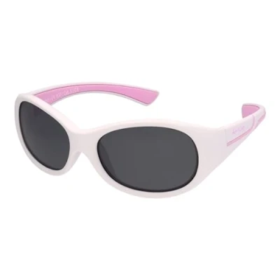 Imagen de ActiveSol Gafas solares deportivas para niños Niñas y 100% protección UV 400 polarizadas de goma flexible irrompible 5 10 años solo 22 gramos [Hielo/Rosa]