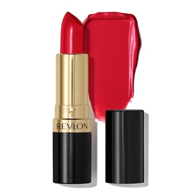 Imagen de REVLON Lápiz labial Super Lustrous, Fórmula cremosa para labios suaves y deliciosos, Sensación de hidratación, 809 Wild Saffron, 4,2 g