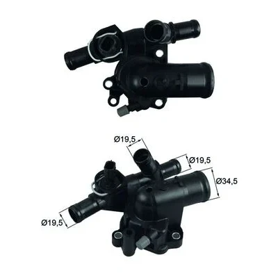 Imagen de MAHLE ORIGINAL TI 248 83 Termostato, refrigerante con junta RENAULT: TRAFIC 2 Kasten, Bus, OPEL: Vivaro A Furgón, Combi