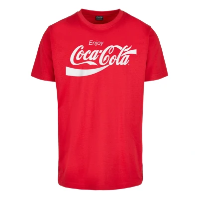 Imagen de Merchcode COCA COLA LOGO Camiseta estampada, Hombre, Talla: Medium, Cityred