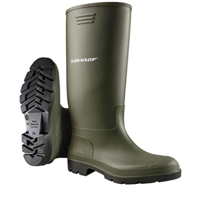 Imagen de Dunlop Hombre Verde Caucho Botas De Agua EU 44