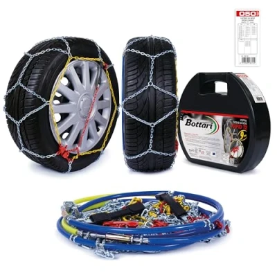Imagen de Bottari 18815 &quot;Rapid T2&quot;: Cadenas de nieve 9 mm para coches, Talla 050, TÜV Süd y ÖNORM V5117