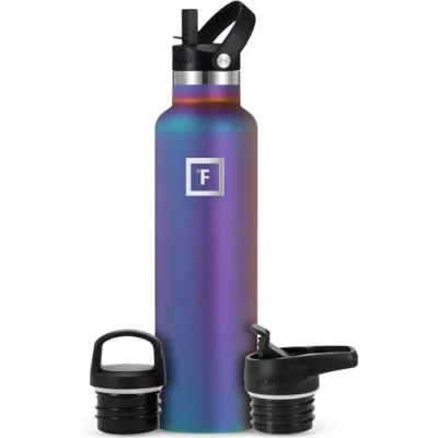 Imagen de Botella Agua Acero Inoxidable 710/950 ml Termica Fría Cantimplora Aislada Doble Pared sin BPA Garrafa Termo Gym Gimnasio Senderismo Niños Water Bottle