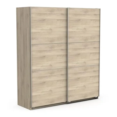 Imagen de Demeyere 190006 Puerta corredera con Armario Moderno, Madera de ingeniería, Gris