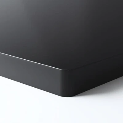 Imagen de FLEXISPOT Tablero de Madera(120 * 60 2.5cm, Negro), con Esquina Curva Protectora, y Compatible Escritorio Eléctrico, Material Seguro, no Tóxico Respetuoso