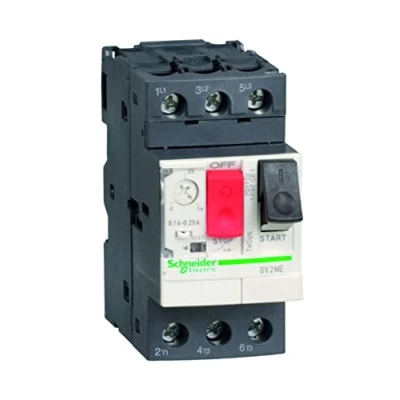 Imagen de Schneider Electric GV2ME04 GV2ME Disjuntores Motor Magnetotérmicos, 0.40/0.63A, 89mm x 45mm 78.5mm